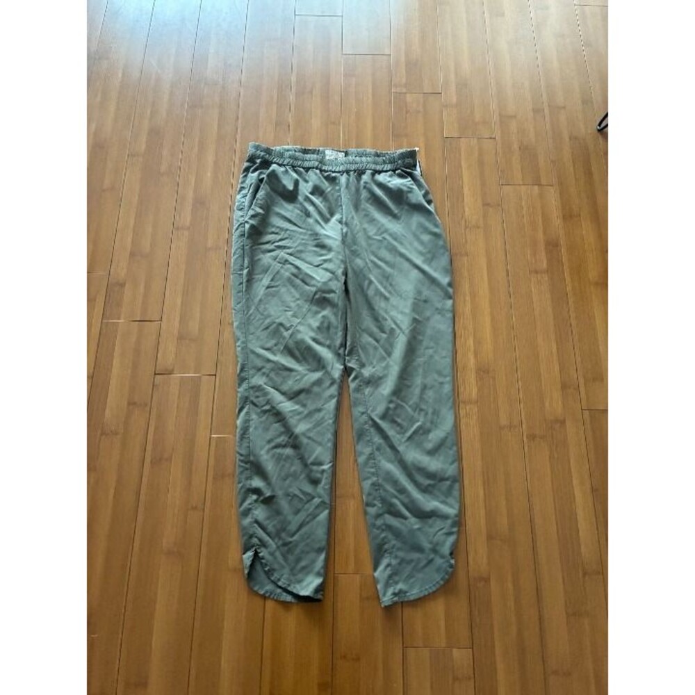 Marine Layer casual olive green straight pants women's large